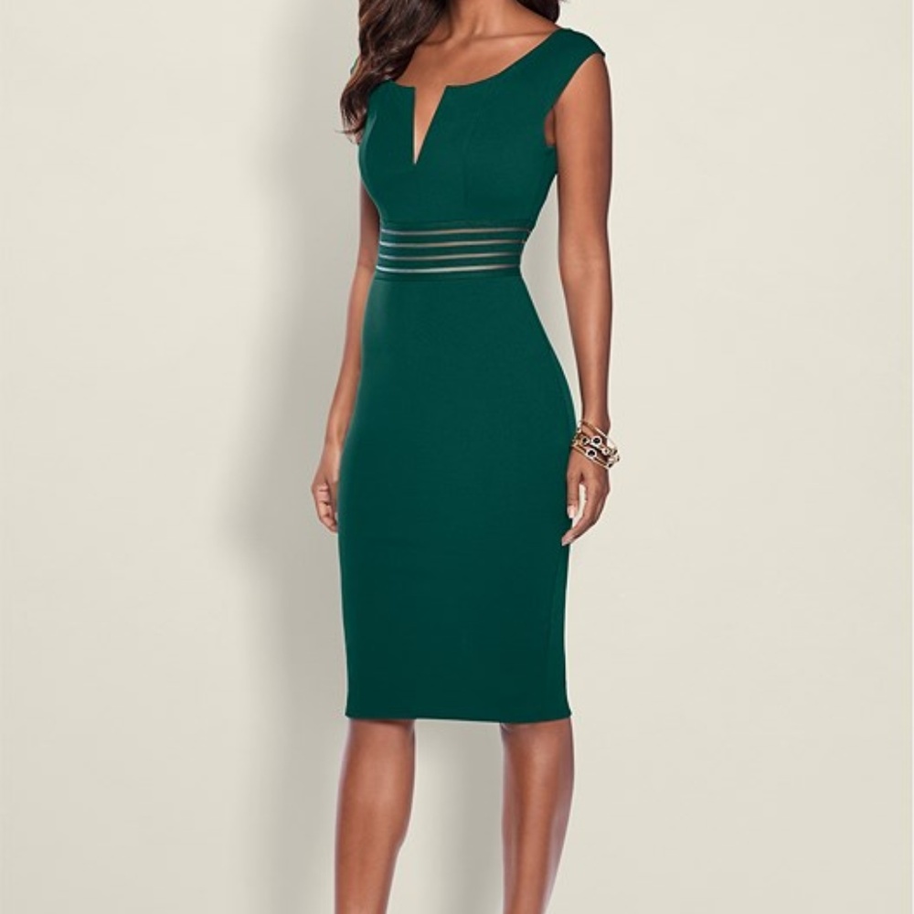 BLACK DRESS BY VENUS SIZE 16